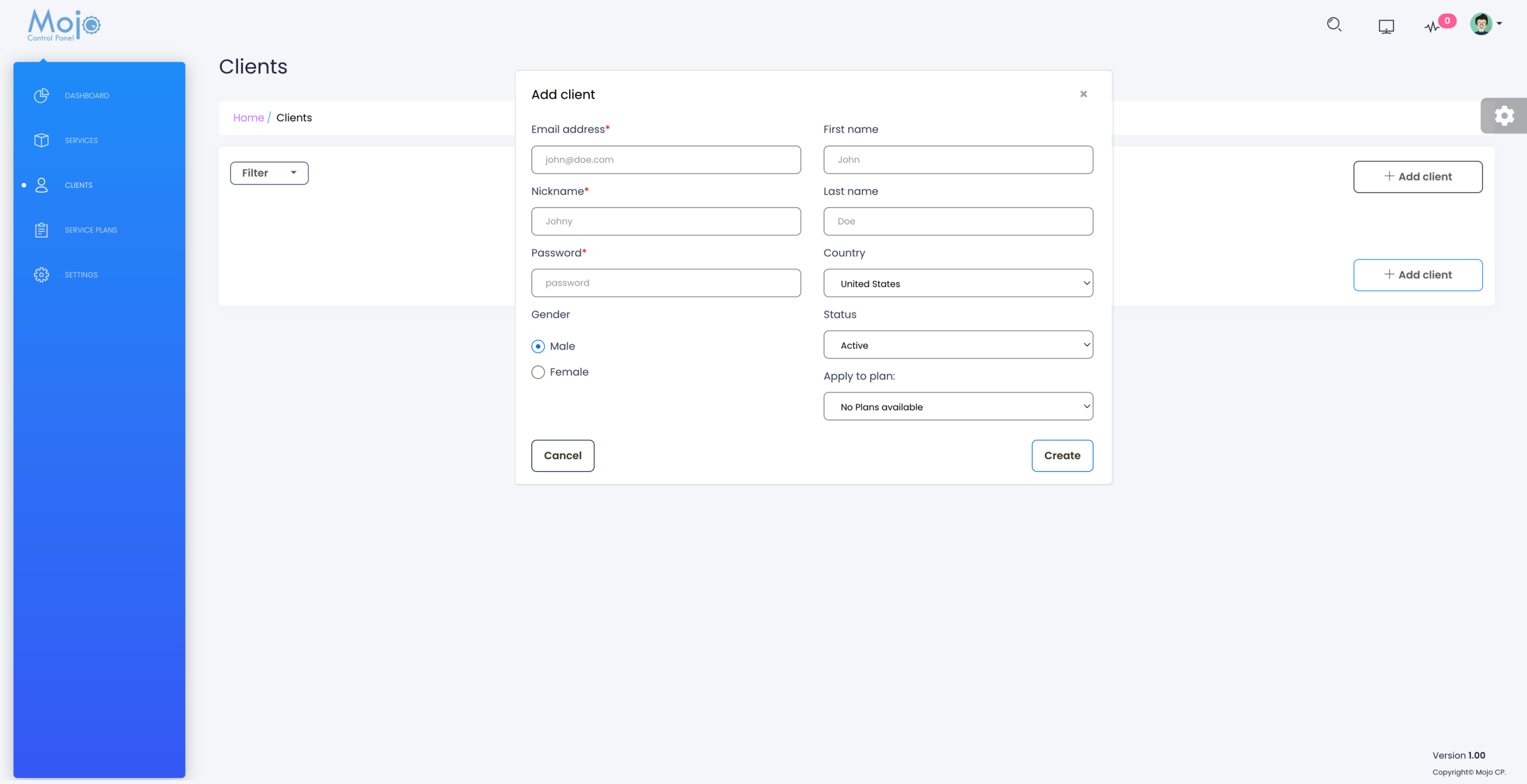 Mojocp provides resellers