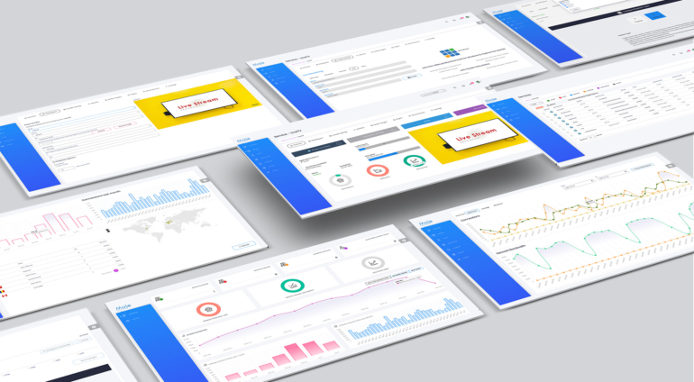 The Mojocp online video platform provides live